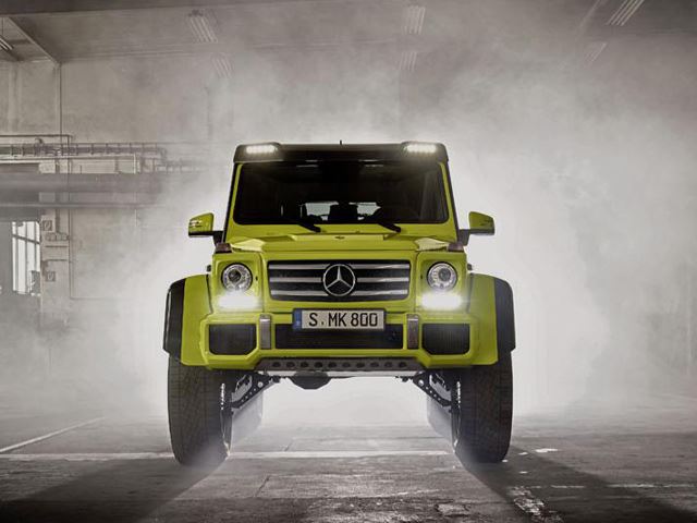 Mercedes-Benz G 500 4x4 Squared - 6х6 минус один мост